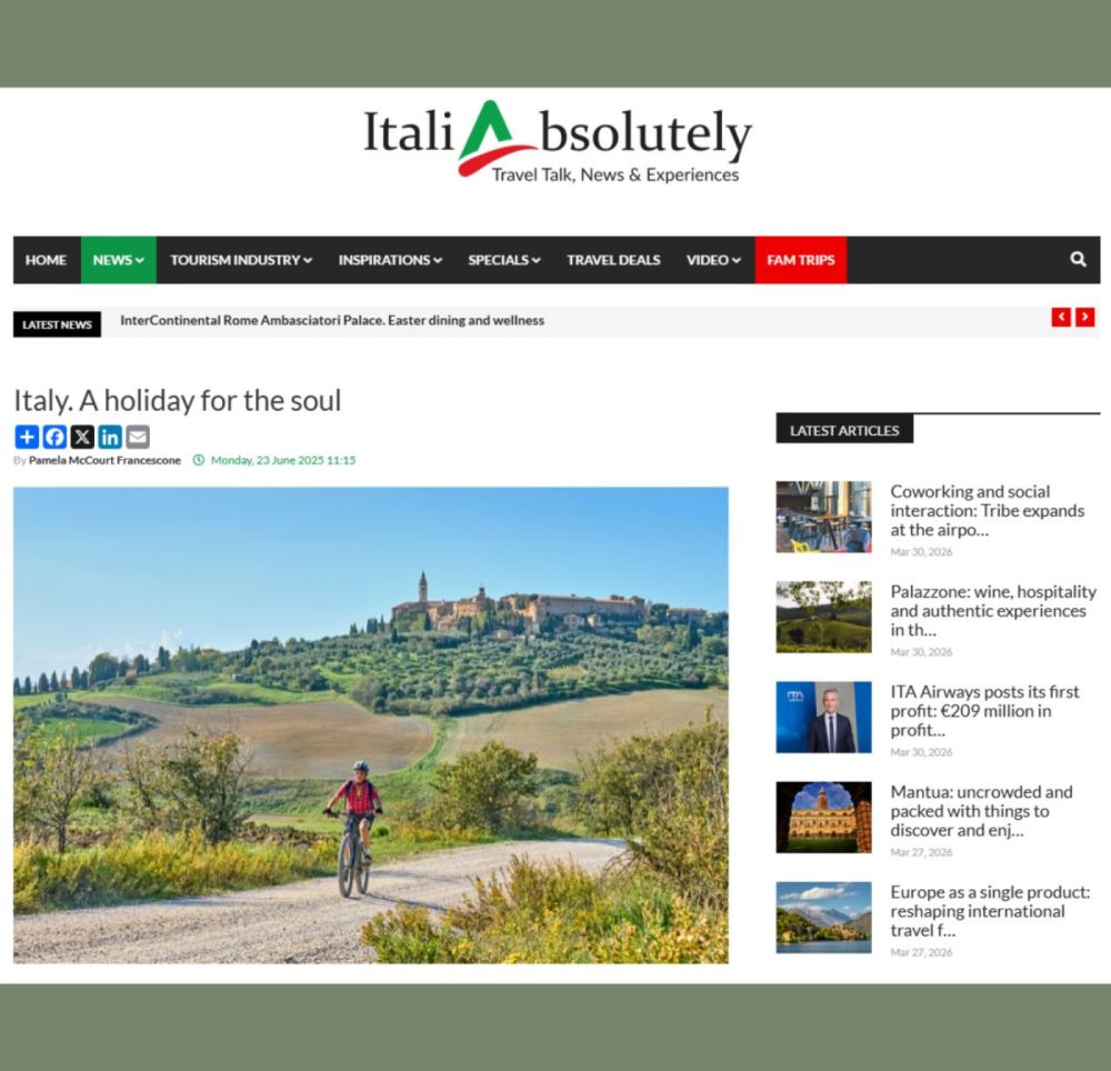 Italy. A holiday for the soul - Italia Absolutely